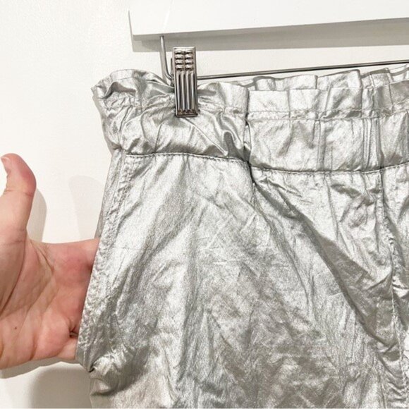 FREE PEOPLE HEAVY METAL SHINE PANT - Picture 4 of 7